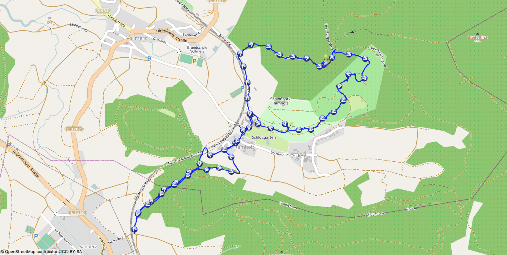 Karte - Auf zur Steckelburg