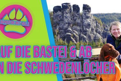Wandern mit Nala – Auf die Bastei und ab in die Schwedenlöcher