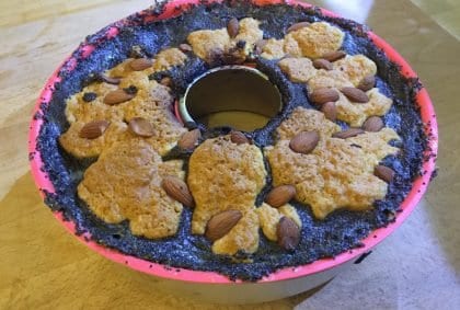 Rezept: Mohn-Pudding-Kuchen 🍰 aus dem Omnia Backofen