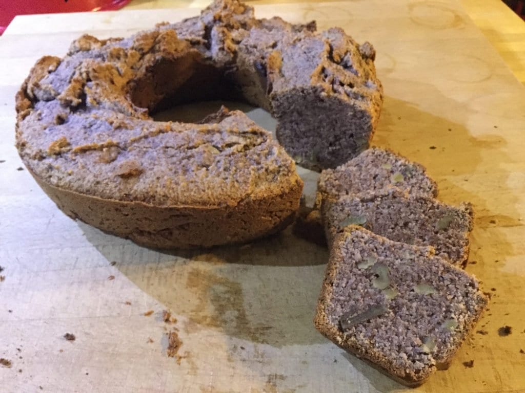 Walnuss Low Carb Brot aus dem Omnia Backofen 