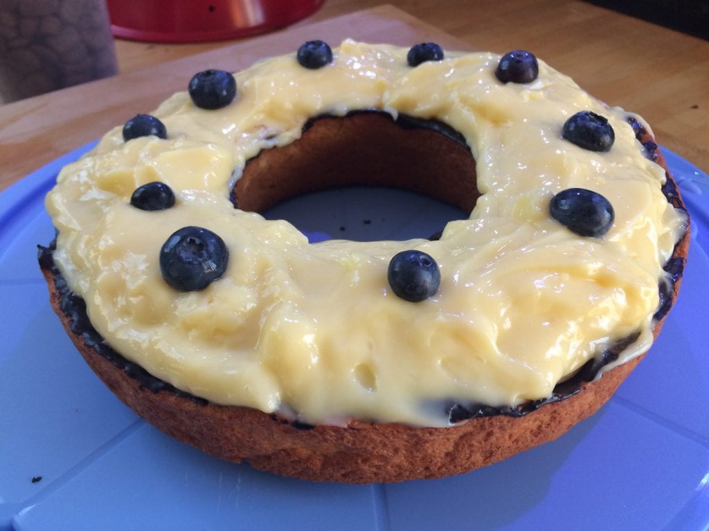 Rezept: Heidelbeer-Pudding-Kuchen aus dem Omnia