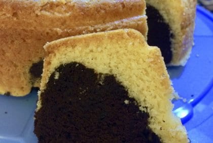 Rezept für Marmorkuchen 🥮 im Omnia Backofen