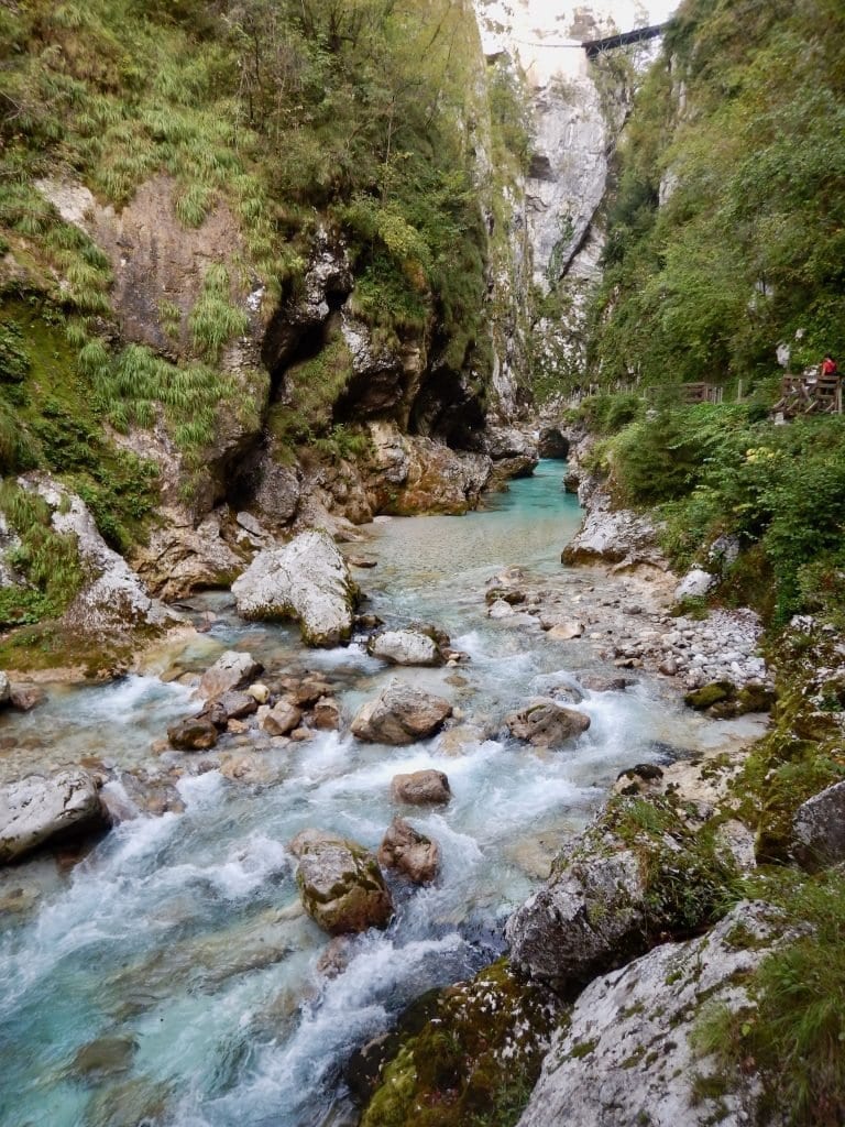 Fluss-Idyll in Slowenien