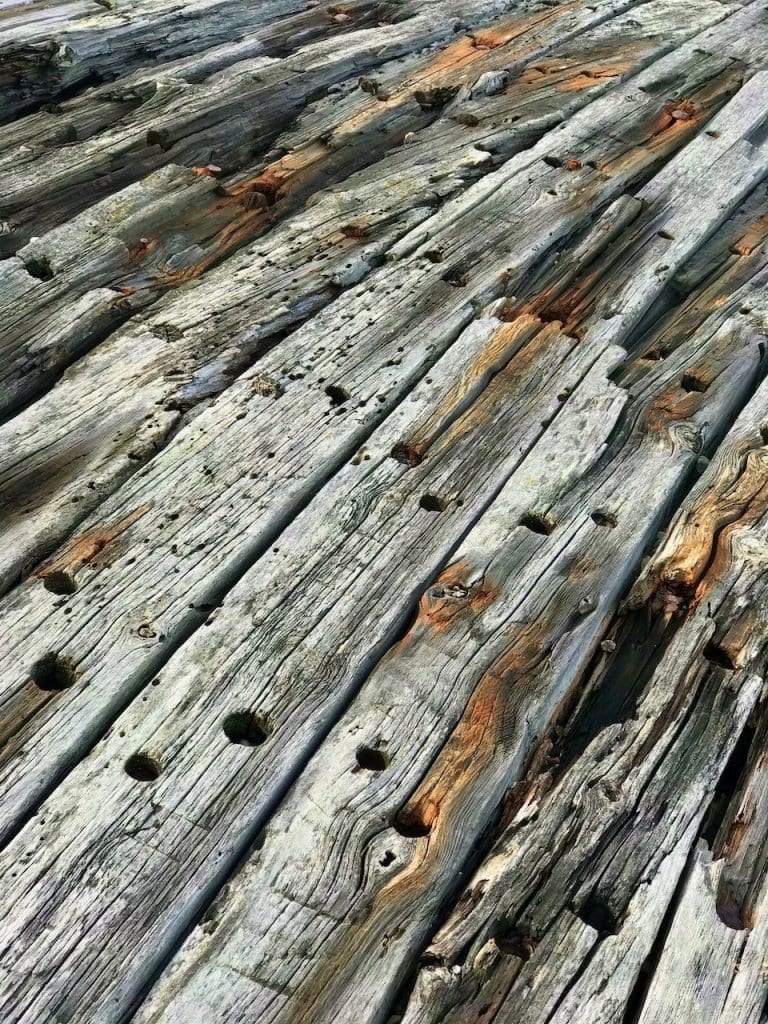 So schön kann 100 Jahre altes Holz sein - Schiffswrack Swiks