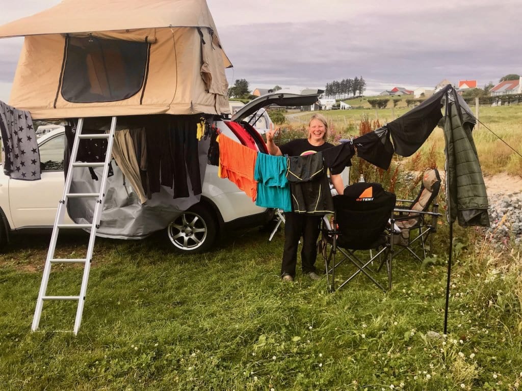 Wiesneplatz auf dem Ølberg Campingplatz